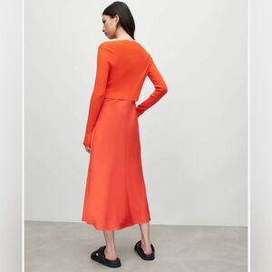 ALLSAINTS MIDI DRESS NWOT